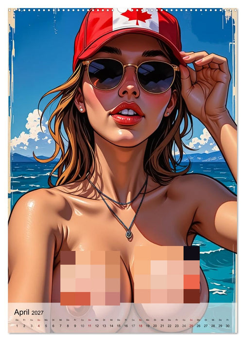 Spicy World - Oh, Kanada (CALVENDO Premium Wandkalender 2027)