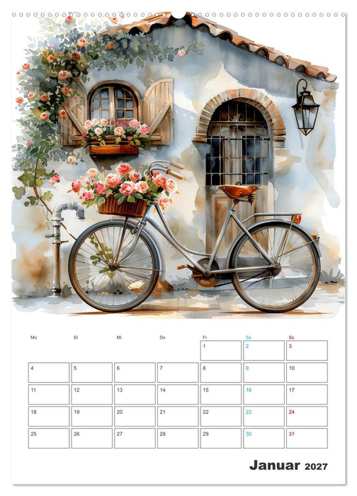 Fahrradpoesie (CALVENDO Wandkalender 2027)
