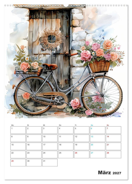 Fahrradpoesie (CALVENDO Wandkalender 2027)