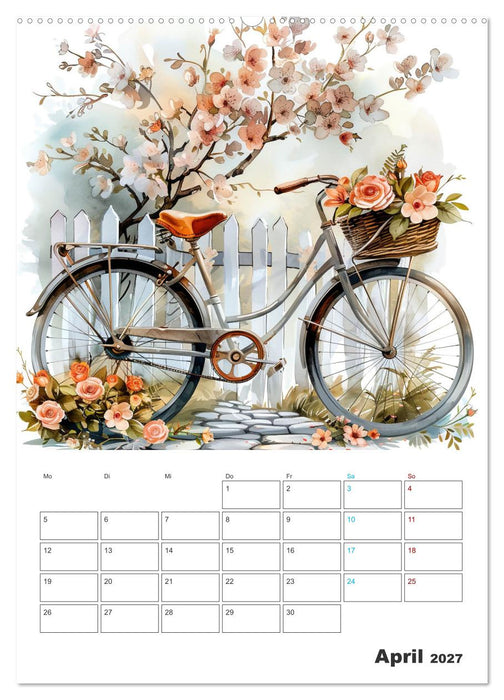 Fahrradpoesie (CALVENDO Wandkalender 2027)