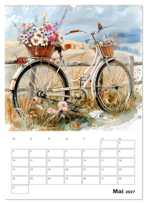 Fahrradpoesie (CALVENDO Wandkalender 2027)