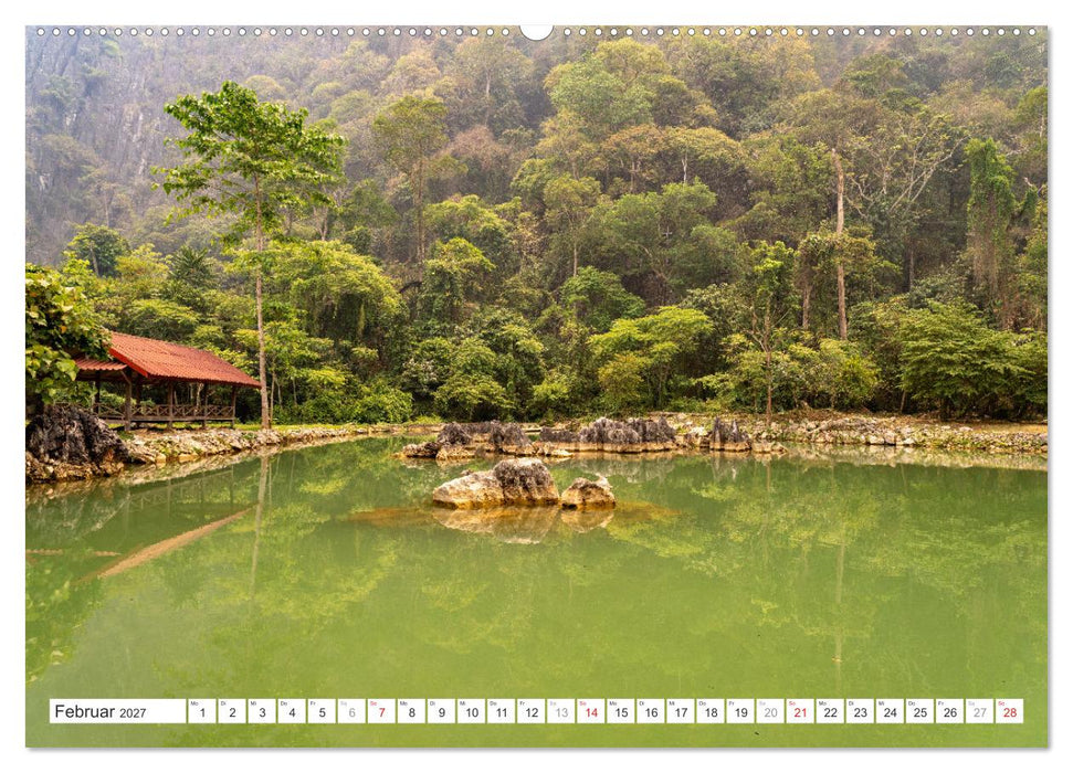 Südostasien - Laos (CALVENDO Premium Wandkalender 2027)