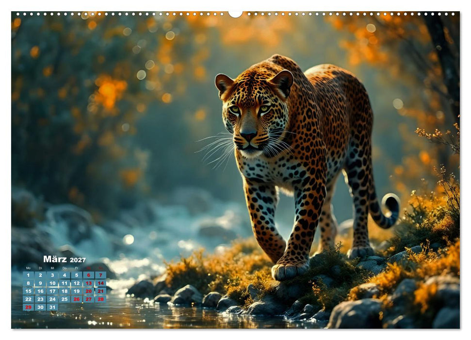 Wildlife im Fokus - Begegnungen auf Augenhöhe (CALVENDO Wandkalender 2027)
