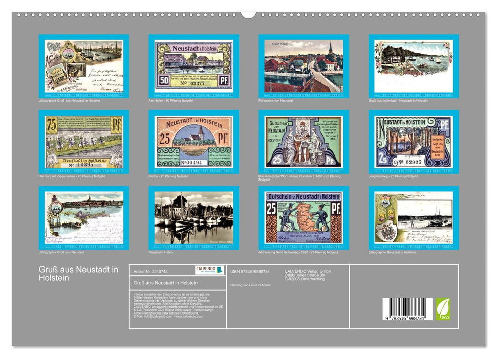 Gruß aus Neustadt in Holstein (CALVENDO Premium Wandkalender 2027)