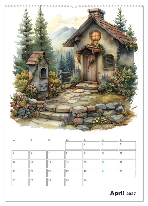 Zeitreise - Der vintage Briekasten Kalender (CALVENDO Premium Wandkalender 2027)
