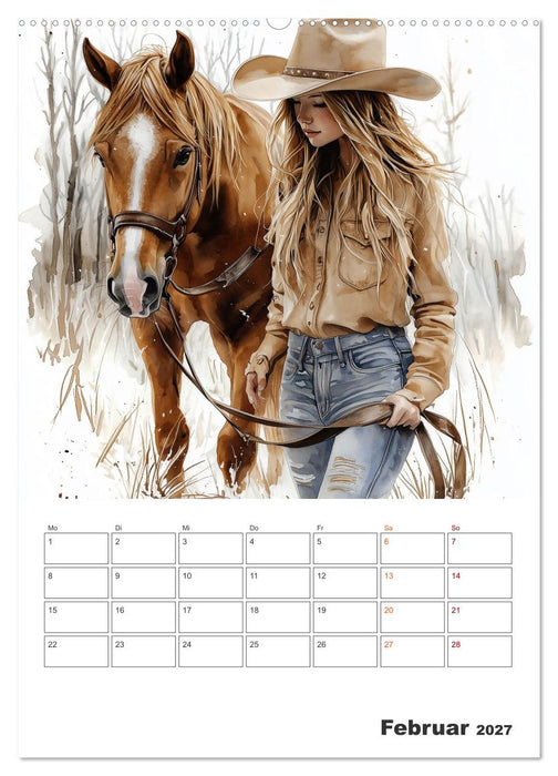 Herzenspferde (CALVENDO Wandkalender 2027)