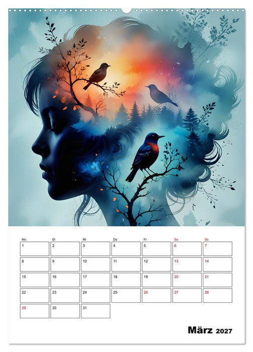 Elementare Seelenreise (CALVENDO Wandkalender 2027)
