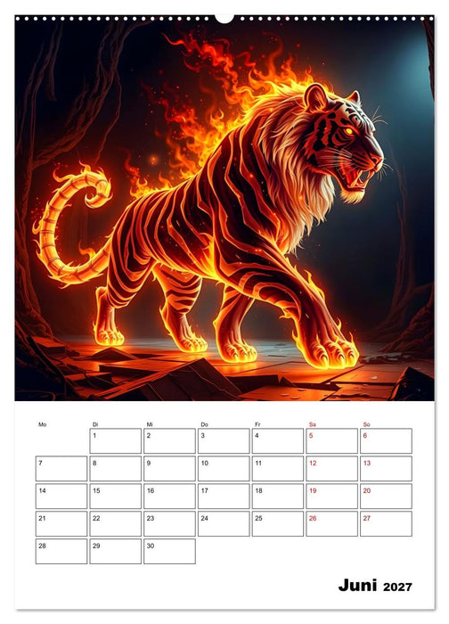 Elementare Seelenreise (CALVENDO Wandkalender 2027)