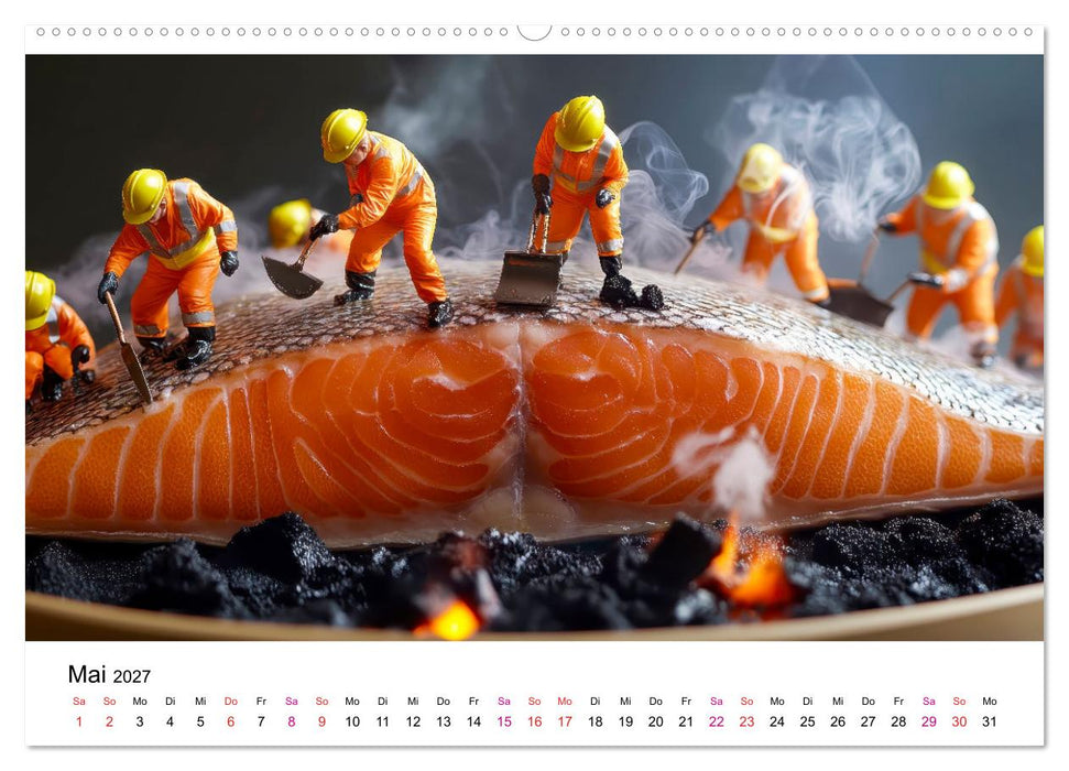 Winzige Welten - die kleinen Helfer des Jahres (CALVENDO Wandkalender 2027)