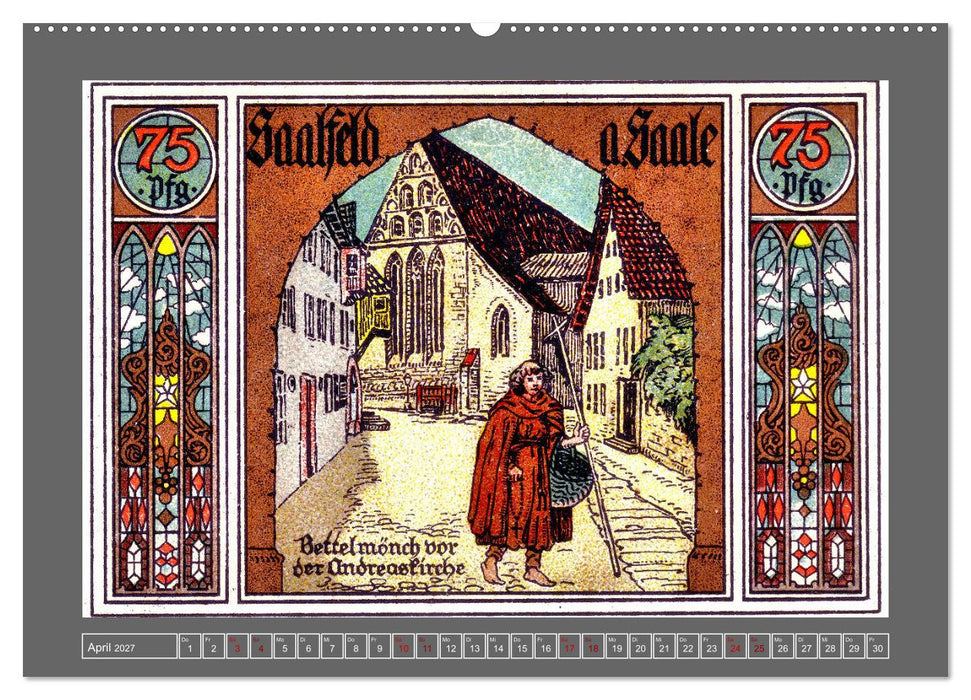 Gruß aus Saalfeld an der Saale (CALVENDO Premium Wandkalender 2027)