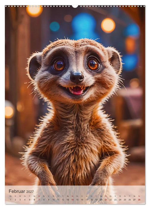Wild und Knuffig – Knuddelsafari durch Afrika (CALVENDO Wandkalender 2027)