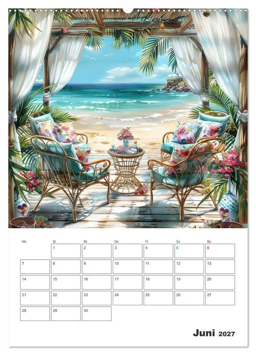 Sand zwischen den Zehen (CALVENDO Premium Wandkalender 2027)