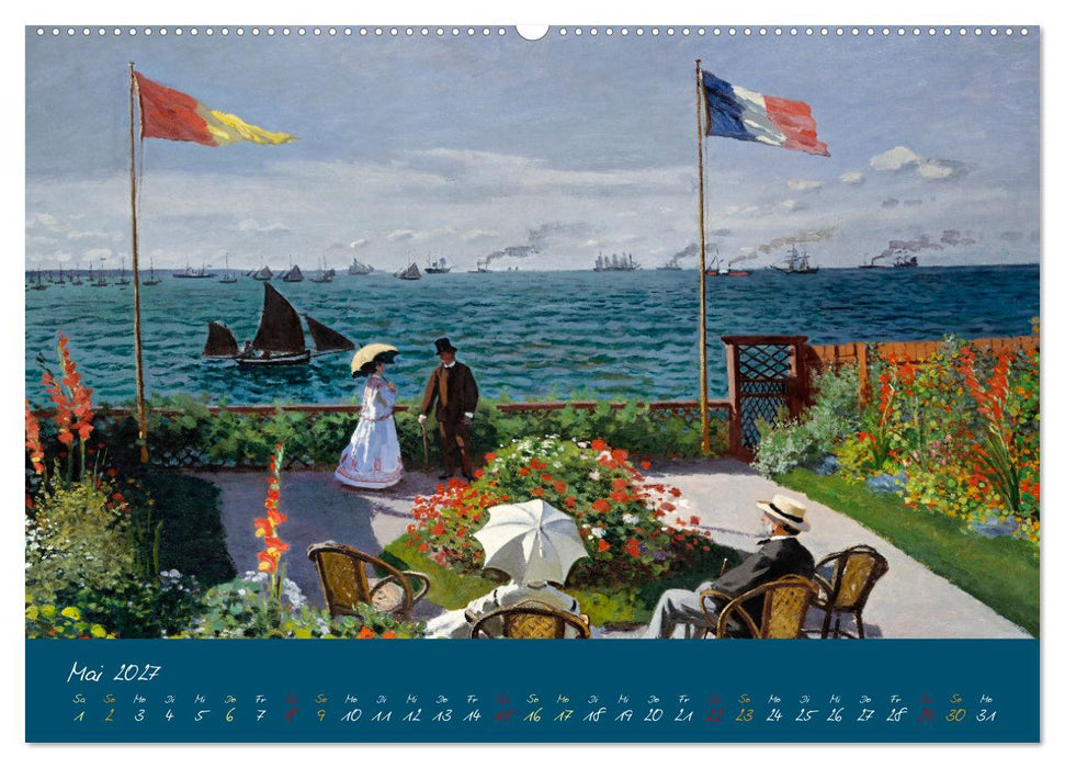 Typisch Monet (CALVENDO Wandkalender 2027)