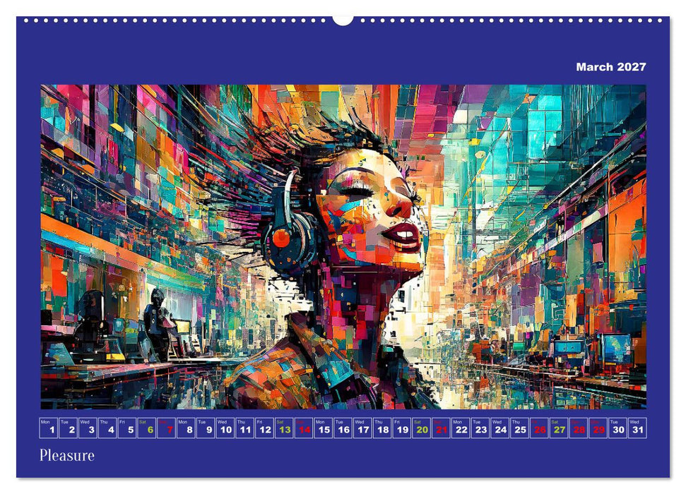 Pixelated Passions (CALVENDO Monthly Calendar 2027)
