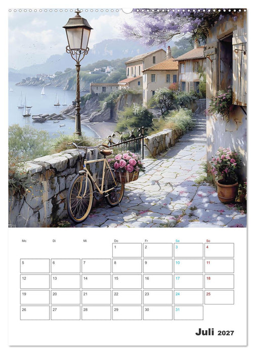 Fahrradpoesie (CALVENDO Premium Wandkalender 2027)