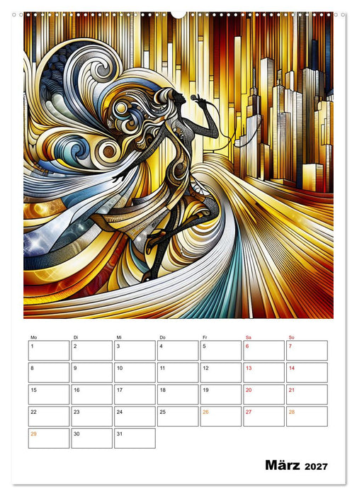 Taktvoll – Rhythmische Eleganz (CALVENDO Wandkalender 2027)