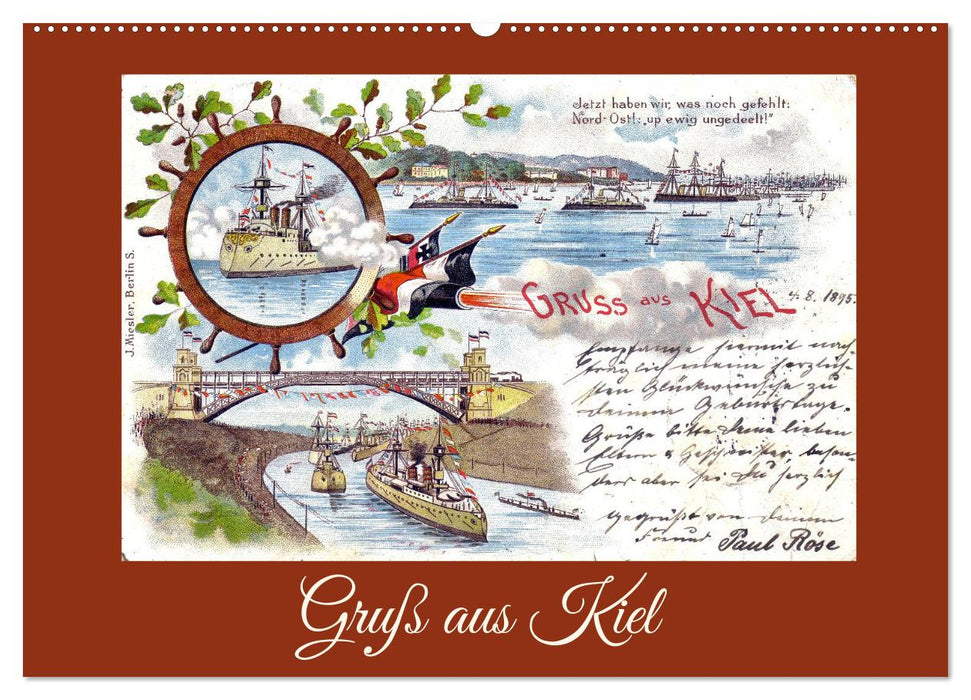 Gruß aus Kiel (CALVENDO Wandkalender 2027)