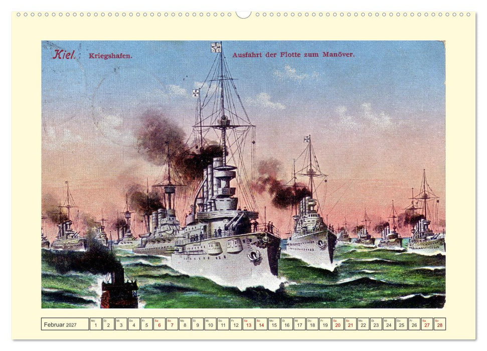 Gruß aus Kiel (CALVENDO Wandkalender 2027)