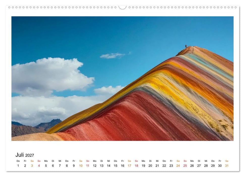 Magische Farbwelten der Erde (CALVENDO Premium Wandkalender 2027)