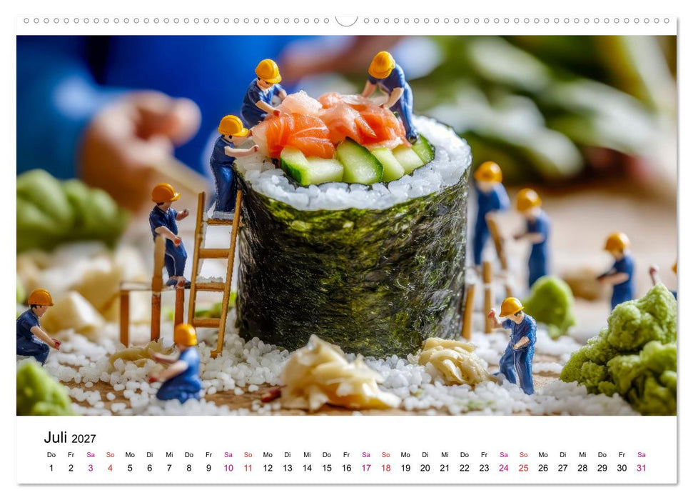 Winzige Welten - die kleinen Helfer des Jahres (CALVENDO Premium Wandkalender 2027)