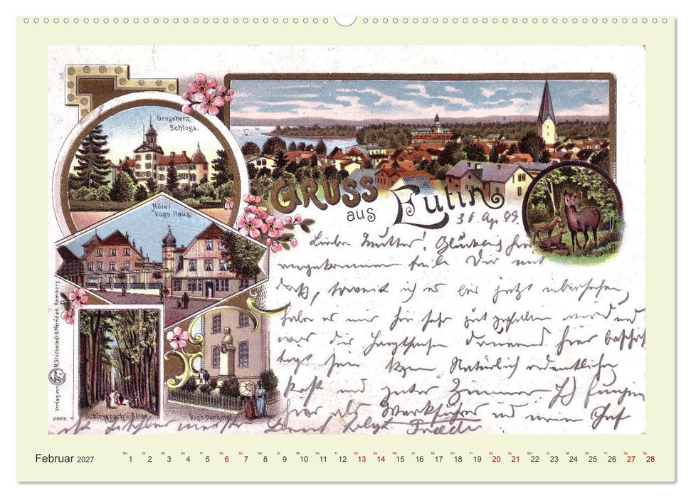 Gruß aus Eutin (CALVENDO Wandkalender 2027)