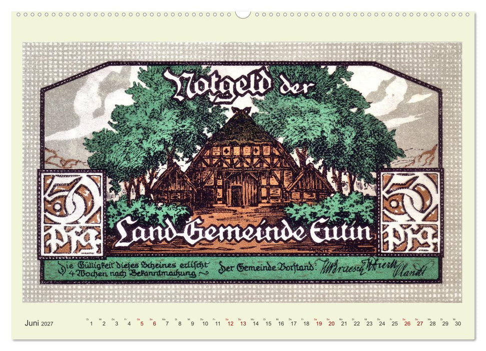 Gruß aus Eutin (CALVENDO Wandkalender 2027)
