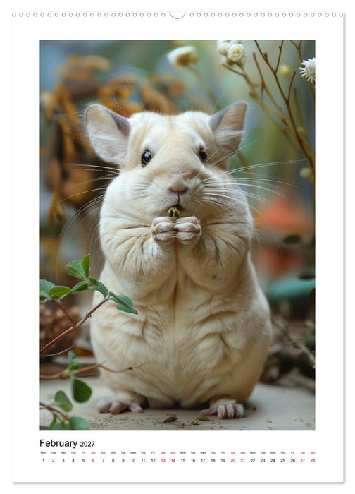 Chinchilla Parade (CALVENDO Premium-Calendar 2027)