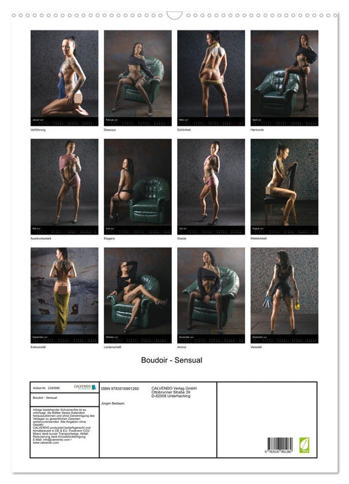 Boudoir - Sensual (CALVENDO Wandkalender 2027)