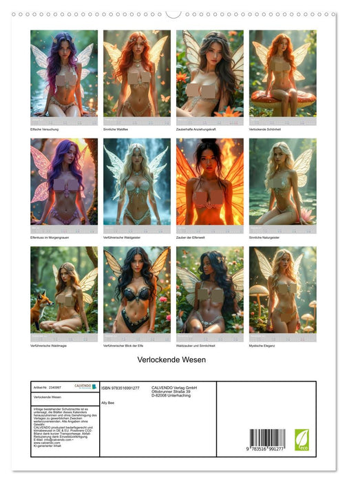 Verlockende Wesen (CALVENDO Premium Wandkalender 2027)