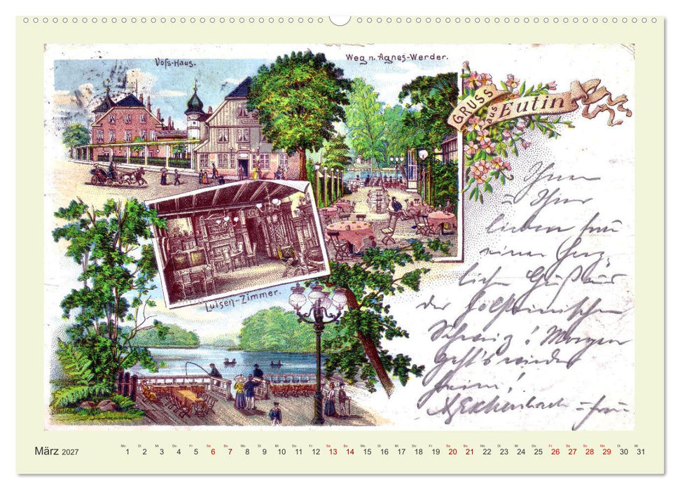 Gruß aus Eutin (CALVENDO Premium Wandkalender 2027)