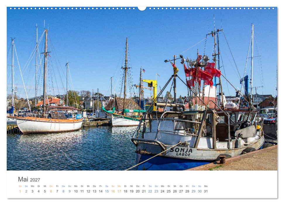 Fischereihäfen an der Ostseeküste (CALVENDO Wandkalender 2027)