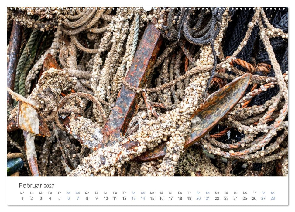 Fischersiedlung Holm an der Schlei (CALVENDO Wandkalender 2027)