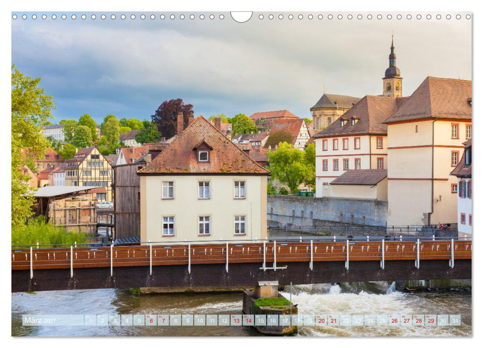 Unterwegs in Bamberg (CALVENDO Wandkalender 2027)