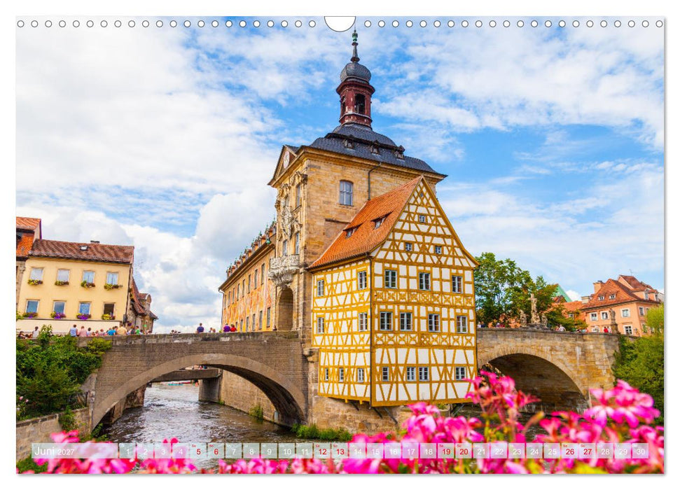 Unterwegs in Bamberg (CALVENDO Wandkalender 2027)