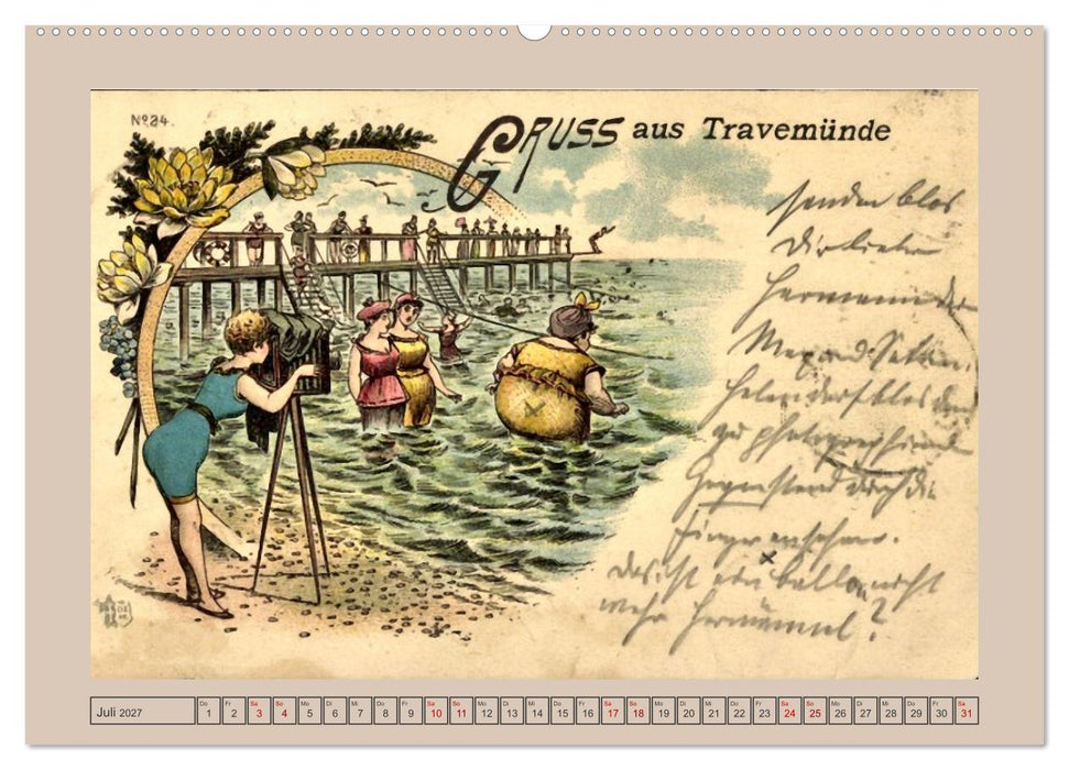 Gruß aus Travemünde (CALVENDO Premium Wandkalender 2027)