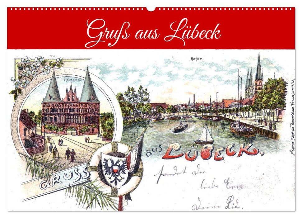 Gruß aus Lübeck (CALVENDO Wandkalender 2027)