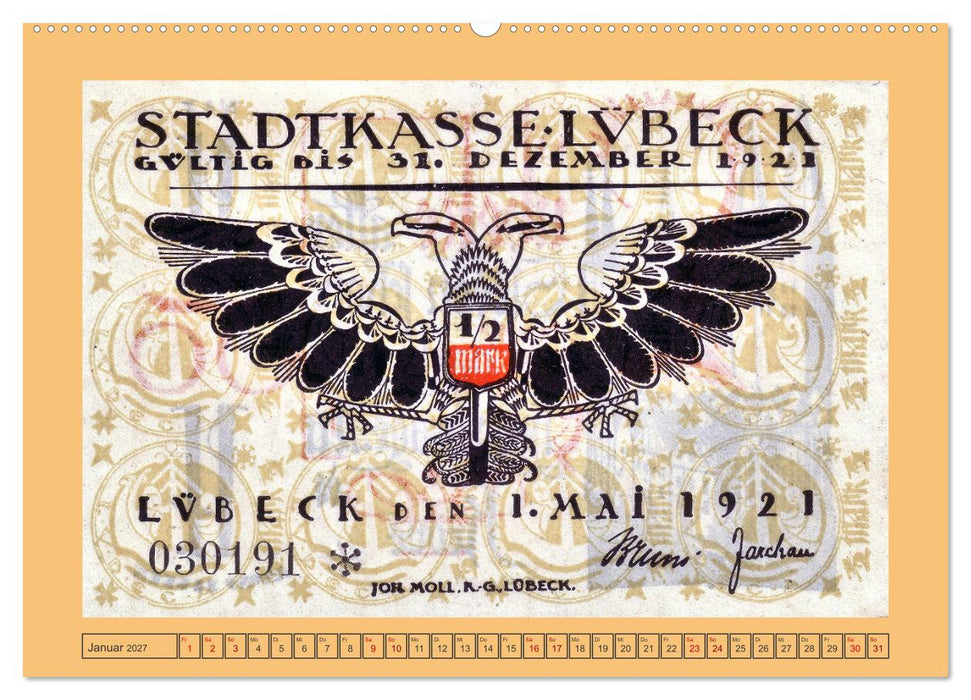 Gruß aus Lübeck (CALVENDO Wandkalender 2027)