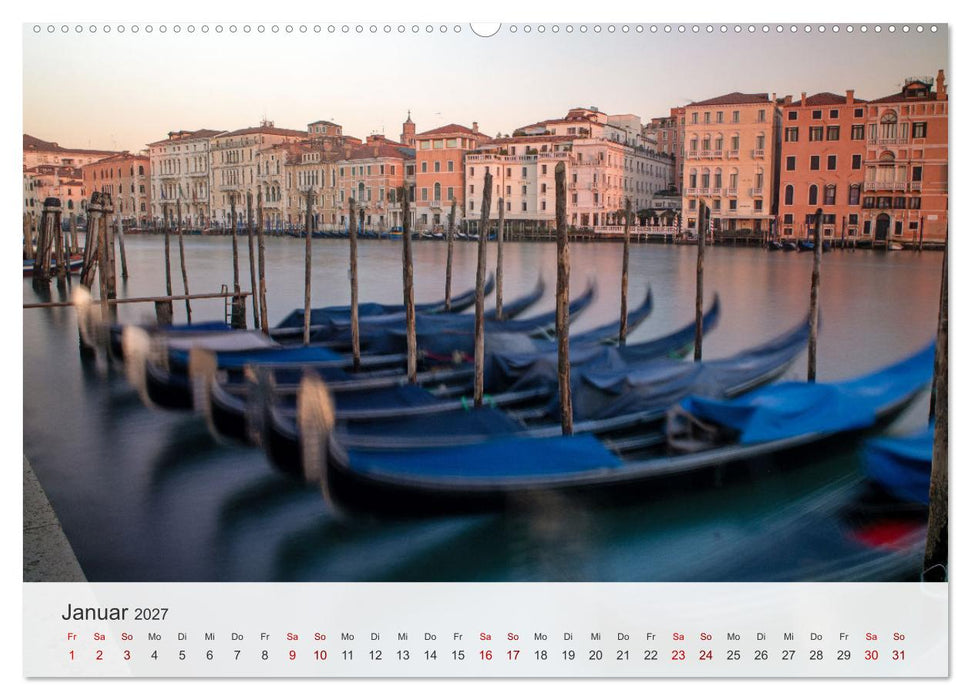 Venedig - Romantische Stadt am Canal Grande (CALVENDO Premium Wandkalender 2027)