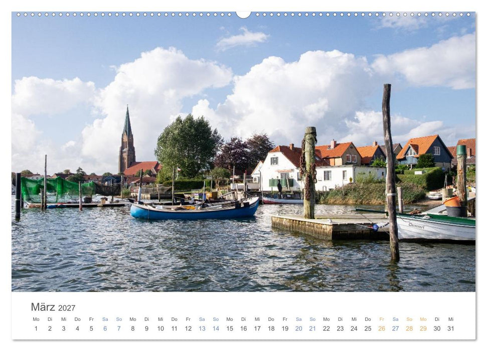 Fischersiedlung Holm an der Schlei (CALVENDO Premium Wandkalender 2027)