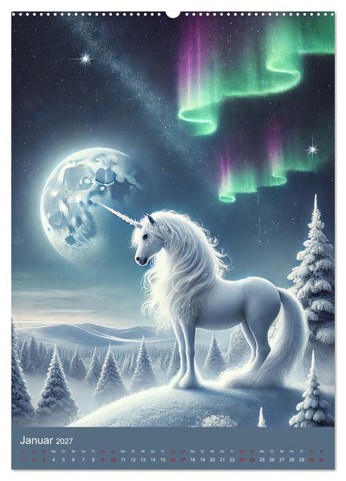 Mystische Welten, Fantasy Naturzauber (CALVENDO Premium Wandkalender 2027)