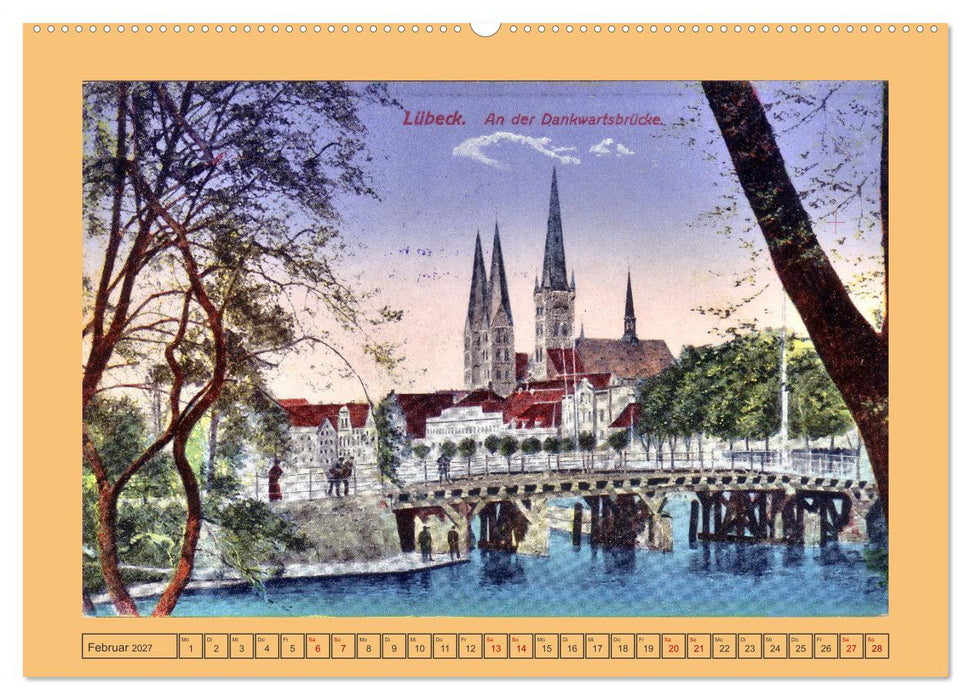 Gruß aus Lübeck (CALVENDO Premium Wandkalender 2027)