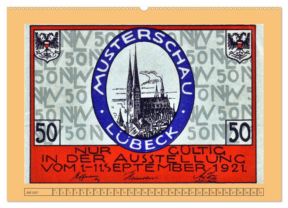 Gruß aus Lübeck (CALVENDO Premium Wandkalender 2027)