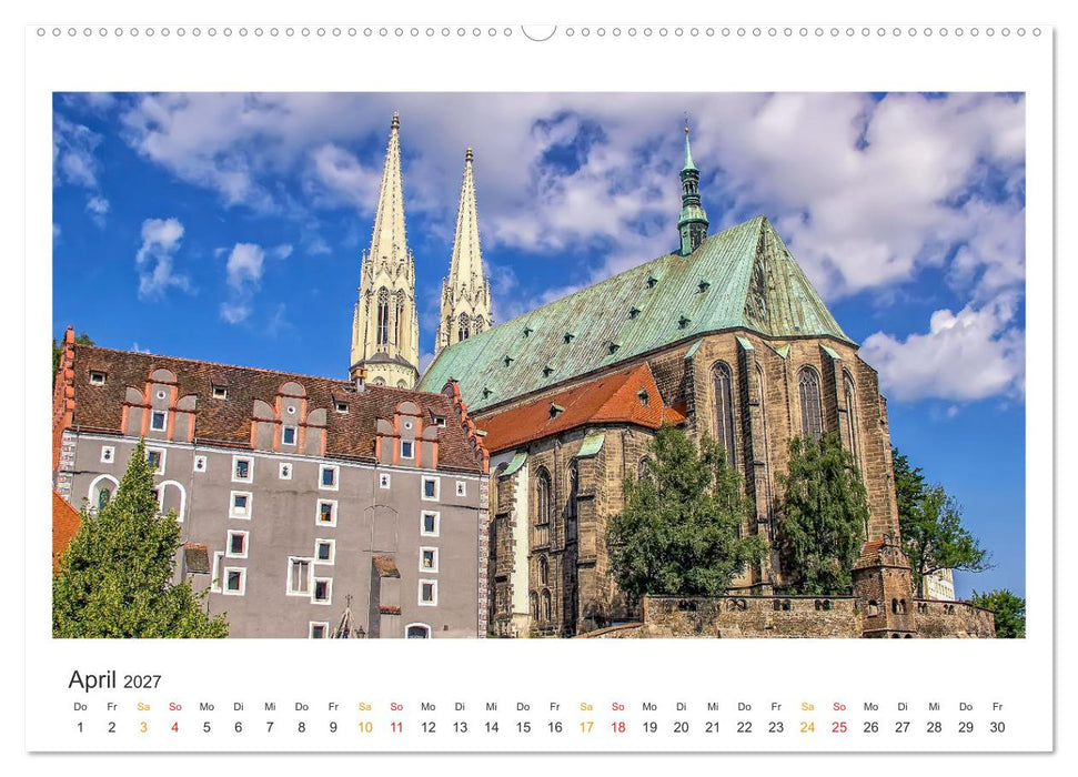 Sachsen - Land zwischen Elbe und Erzgebirge (CALVENDO Premium Wandkalender 2027)