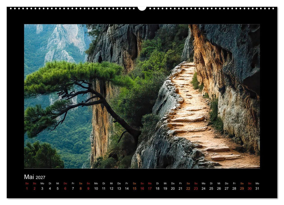 Abenteuerliche Wege (CALVENDO Premium Wandkalender 2027)