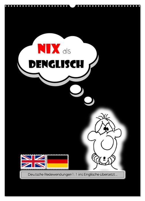 Nix als DENGLISCH (CALVENDO Wandkalender 2027)