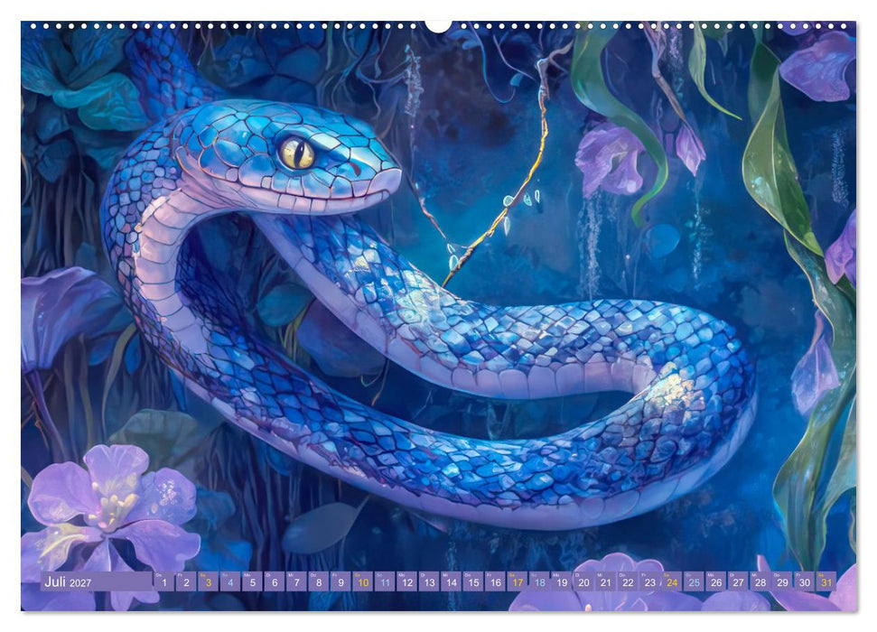 Art Nouveau trifft Märchenwelt (CALVENDO Premium Wandkalender 2027)