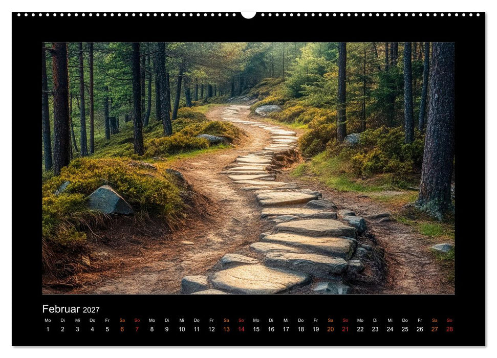 Geheimnisvolle Wege (CALVENDO Wandkalender 2027)