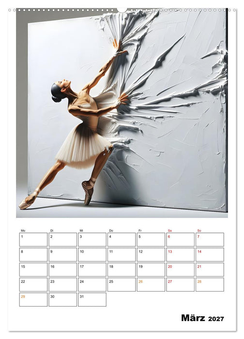 Tanz der Befreiung – Ballerina auf der Suche nach Freiheit (CALVENDO Wandkalender 2027)