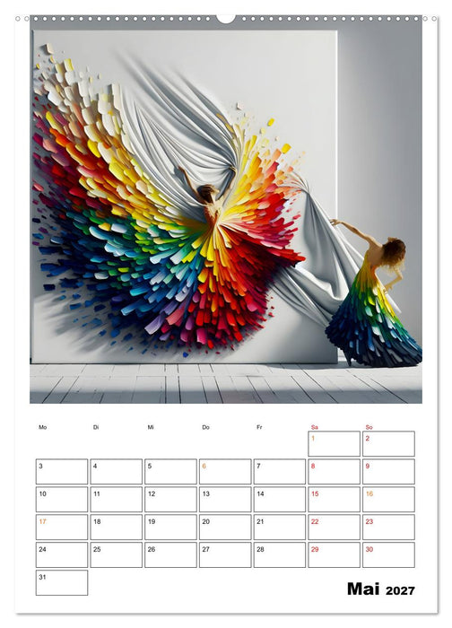 Tanz der Befreiung – Ballerina auf der Suche nach Freiheit (CALVENDO Wandkalender 2027)