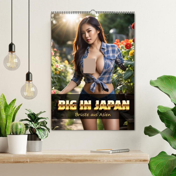 Big in Japan - Brüste aus Asien (CALVENDO Wandkalender 2027)